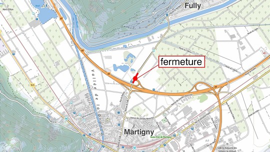  Fermeture giratoire Martigny-Fully 